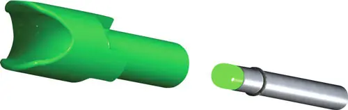 TenPoint Alpha-Brite Lighted Crossbow Nock 3-Pack, .297" Green