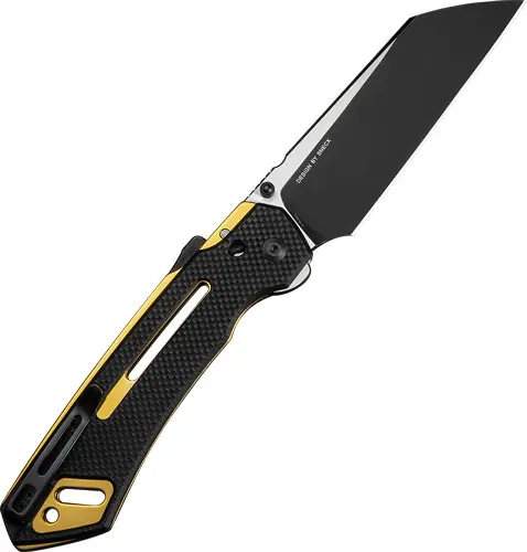 CIVIVI Buster FG 4.2" Black G10 Satin Flat Knife