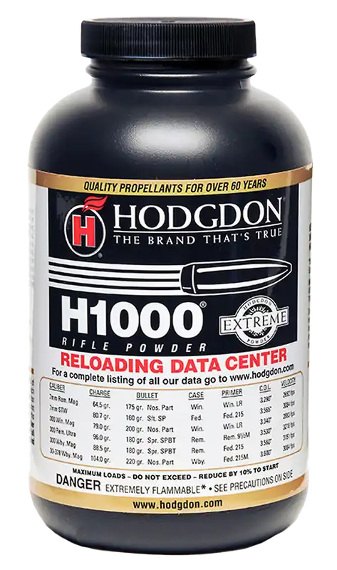 Hodgdon Extreme H1000 Rifle Powder 1 lb - Multi-Caliber