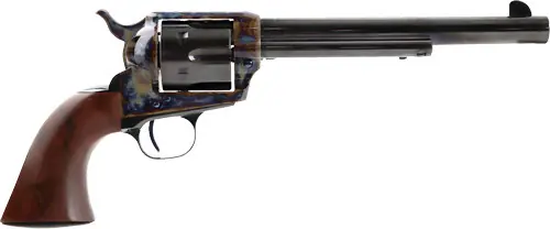 SAA 45 LC 7.5" Barrel Case Colored Frame with Grip Stand