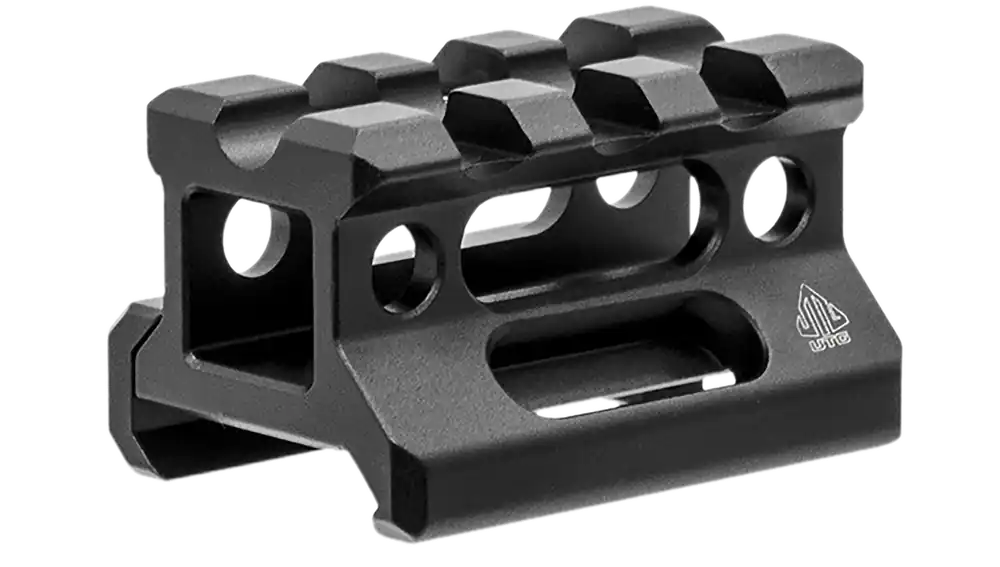 Leapers MTRSX7S Matte Black Aluminum Picatinny Riser Mount
