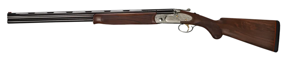Bettinsoli Overland EELL 12 Gauge Shotgun with 28" Blued Vent Rib Barrel and Turkish Walnut Stock