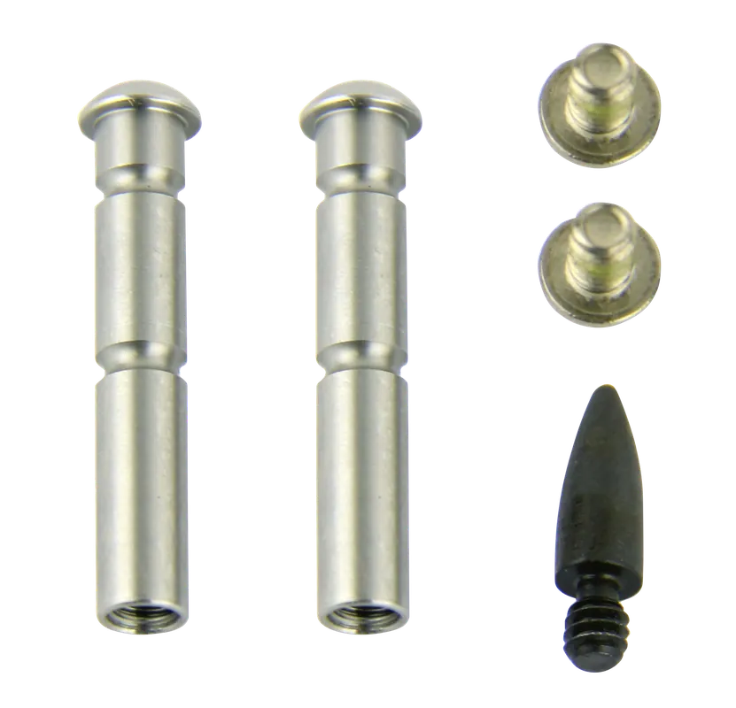 TacFire MAR108SS AR-15 Anti-Walk Pin Set in Silver Stainless Steel