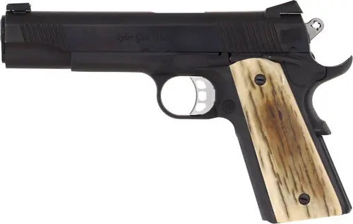 Tyler Gunworks 1911 Government 45ACP 5" 8-Round Blued with Ivory Grips