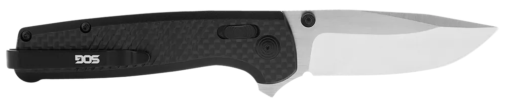 SOG Terminus XR Folding Knife with Satin CPM S35VN Blade and Black G10/Carbon Fiber Handle