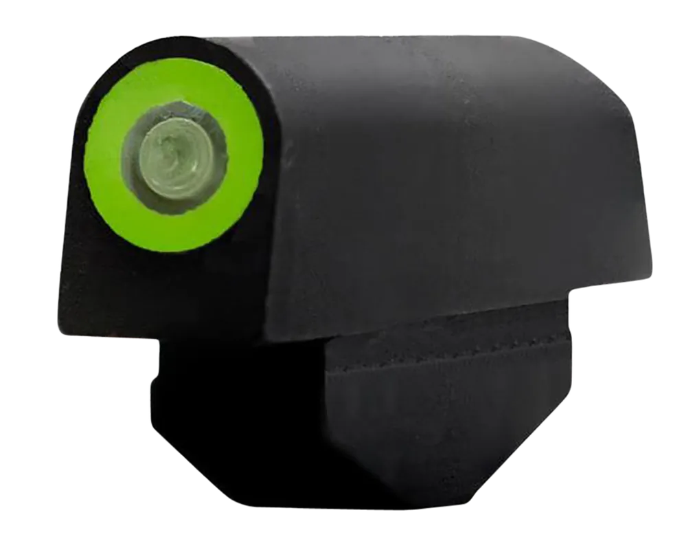 XS Sights RV0003N4G Standard Dot Revolver Front Sight for Smith & Wesson - Black with Green Tritium Outline