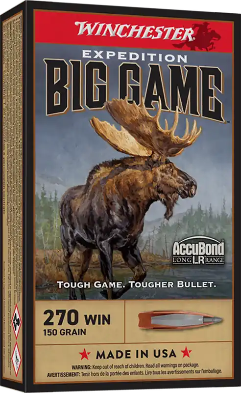 Winchester Expedition Big Game Long Range .270 Win 150gr Nosler AccuBond 20/Box