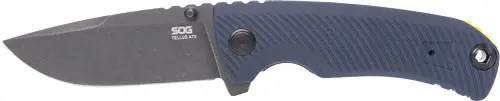 BLADE SPRG ASST SQUID INK/YLWSOG KNIFE TELLUS ATK 3.24"