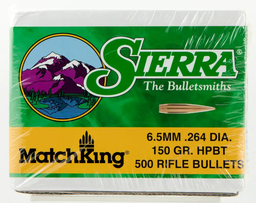 Sierra MatchKing 6.5 Creedmoor 150gr HPBT 500 Count Box