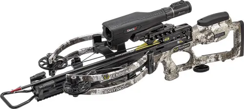 TenPoint Nitro 505 Oracle Crossbow with ACUSlide, 505 FPS, Veil Camo