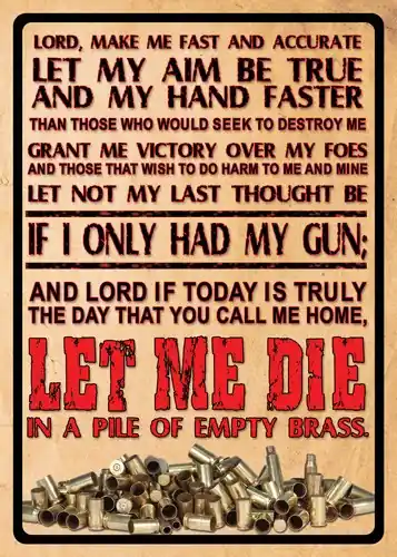 Rivers Edge 'Lord's Prayer' Sign - 12x17 Inches
