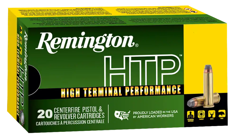 Remington HTP 357Mag 125gr SJHP Ammo - 20 Box/25 Case