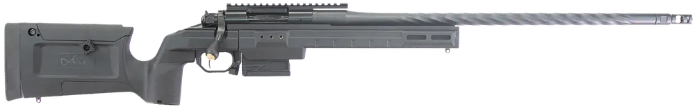 Larue Tactical Siete Magnum 6.5 PRC Rifle with 24" Fluted Barrel - Black, Right-Handed