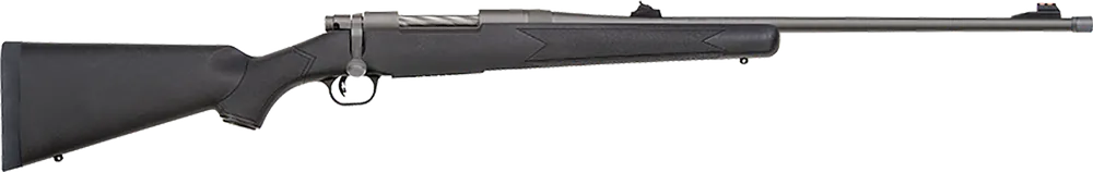 Mossberg Patriot 338 Win Mag Stainless Cerakote Rifle with Black Synthetic Stock
