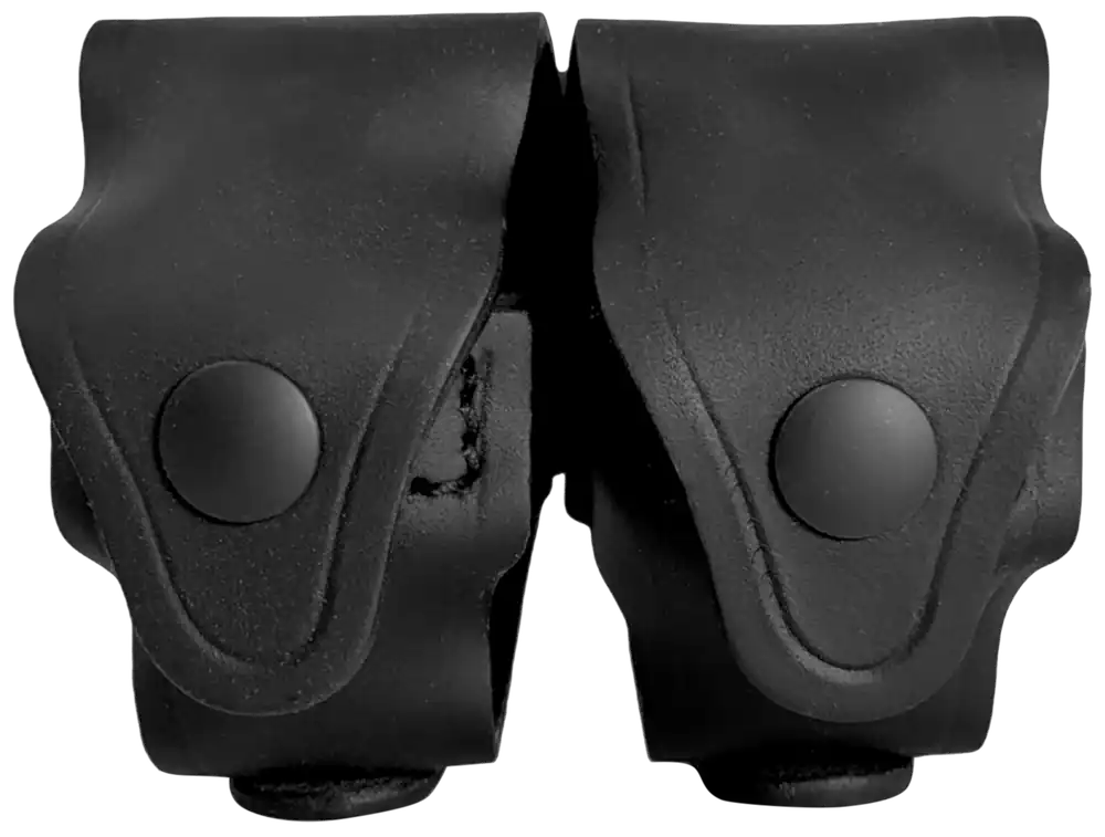 1791 Gunleather Black Steerhide Double Speed Loader Carrier for 5/6 Shots