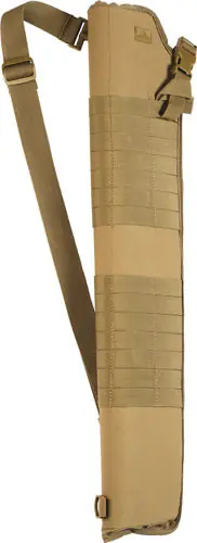 Tactical MOLLE Shotgun Scabbard in Coyote Tan Red Rock