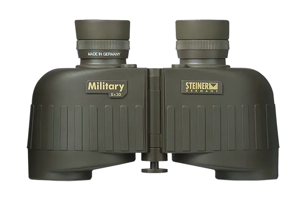 Steiner 2640 M830r 8x30mm Mil Radian Ranging Reticle Binoculars, OD Green Makrolon with Rubber Armor