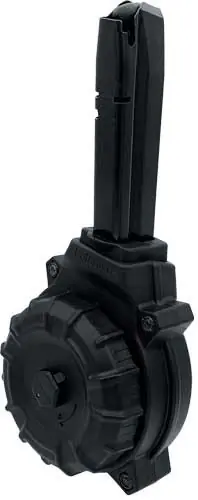 Taurus PT 99 9mm 50-Round Drum Magazine - Black Polymer Pro Mag