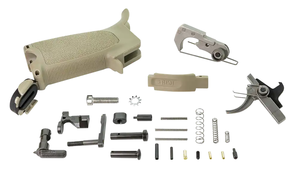 BCM Gunfighter Enhanced AR-15 Polymer Grip in Flat Dark Earth