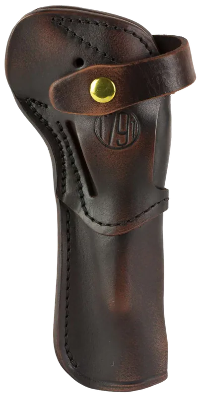 Vintage Leather Belt Holster for 6.5" Single Action Revolver - Ambidextrous Open Carry by 1791 Gunleather