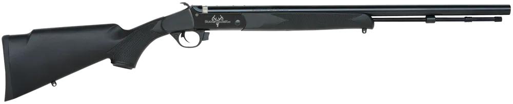 Traditions Buckstalker XT Youth 50 Cal Muzzleloader with Blued Barrel and Black Synthetic Stock