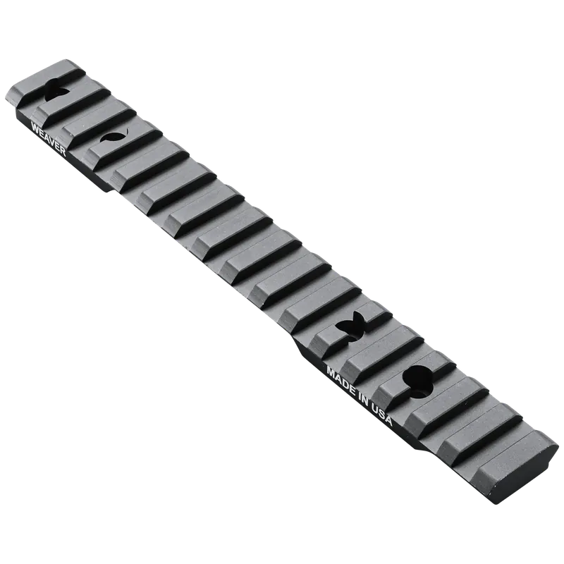 Weaver Mounts 99473 Multi-Slot Base for Browning AB3 Short Action - Black Anodized Aluminum