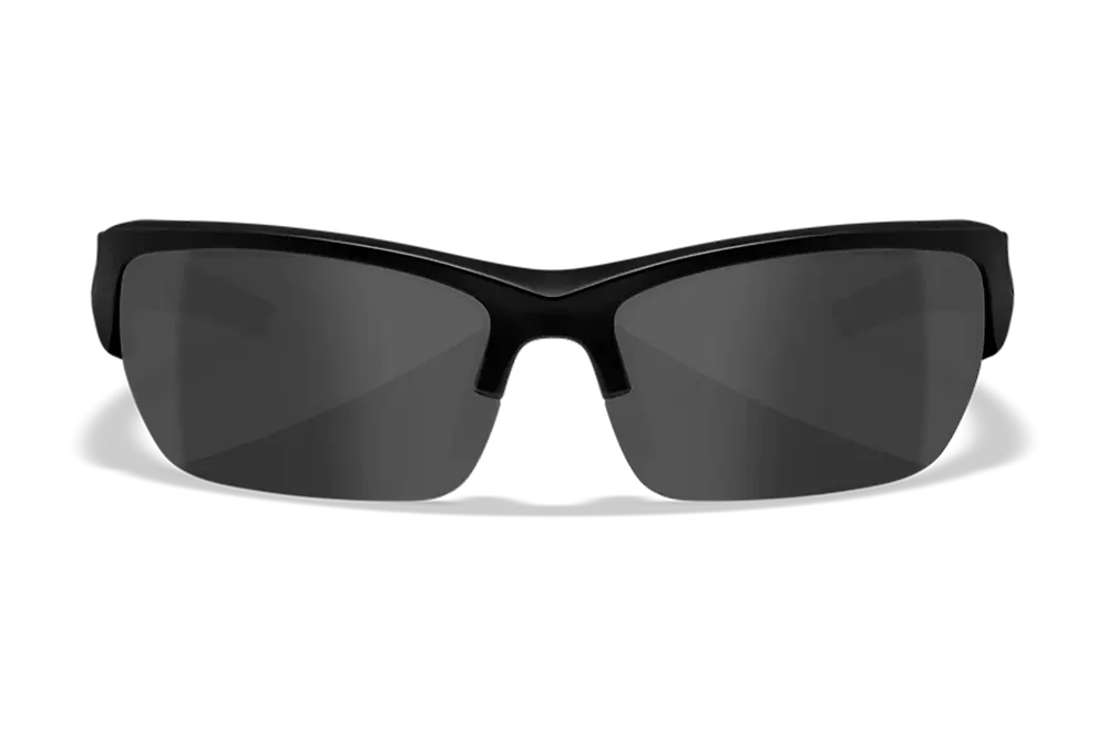 Wiley X Valor Sunglasses - Smoke Gray Lens, Matte Black Frame