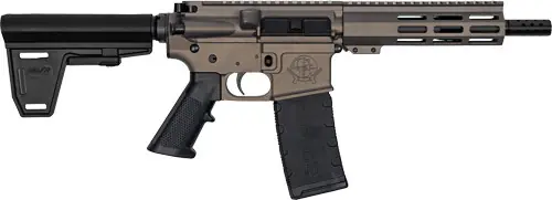 WYLDE 7.5" Nitride Tungsten AR15 Pistol with Brace .223