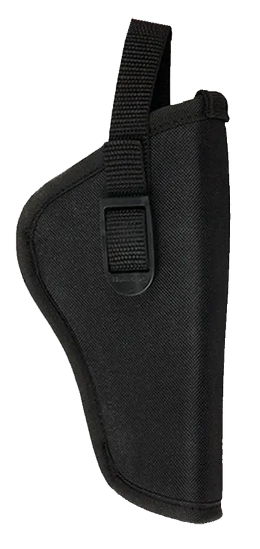 Bulldog DLX20 Pit Bull OWB Holster for Glock 43, Ruger LC9, S&W Bodyguard, Glock 42, 2-3" Barrel, Right Hand, Black Nylon Belt Loop