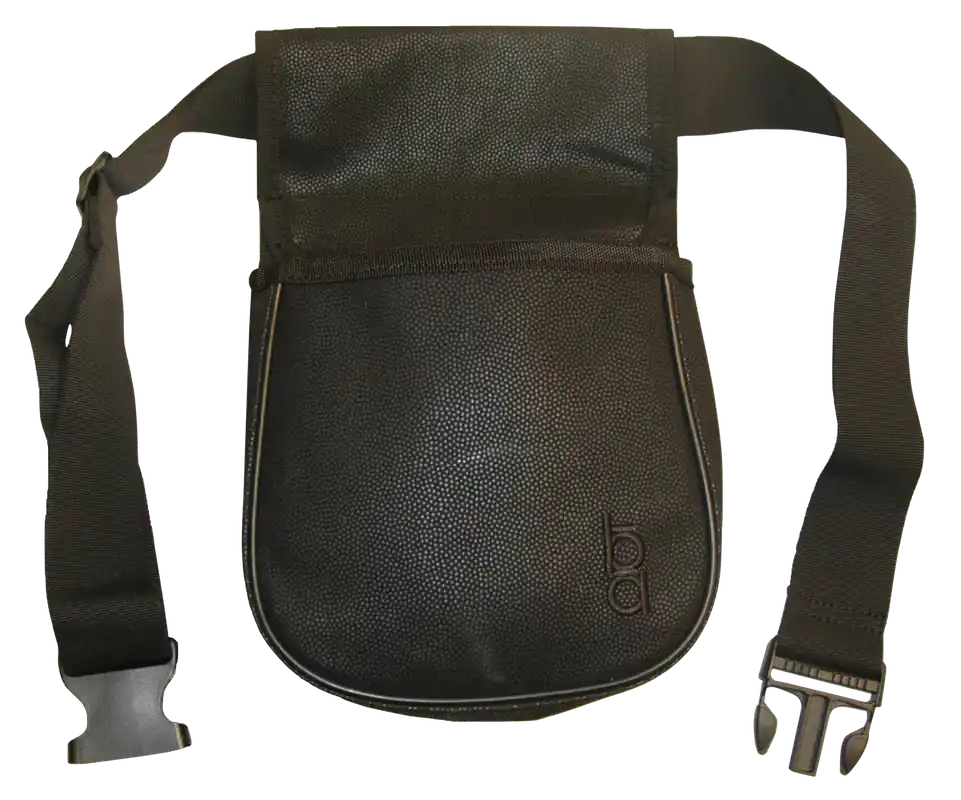 Bob Allen Leather Shell Pouch with Belt Mount for 50 Rounds (26-50" Belt)