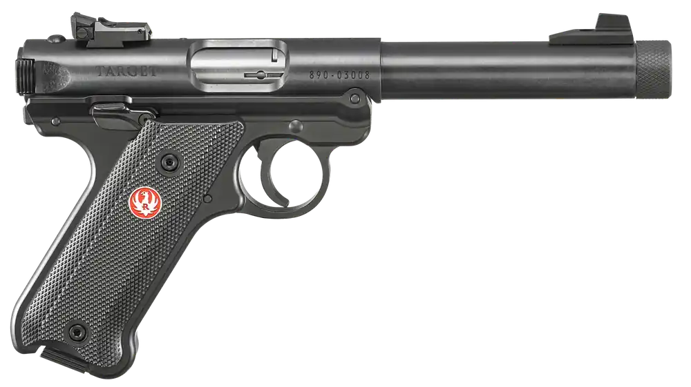 Ruger Mark IV Target 22 LR 5.5" Blued Threaded Barrel, Exclusive Edition
