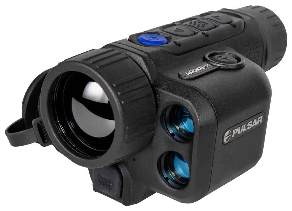 Pulsar PL77477 Axion 2 XG35 LRF Thermal Monocular with Laser Rangefinder, 2.5-20x35mm, 640x480 Resolution, 50Hz, Black
