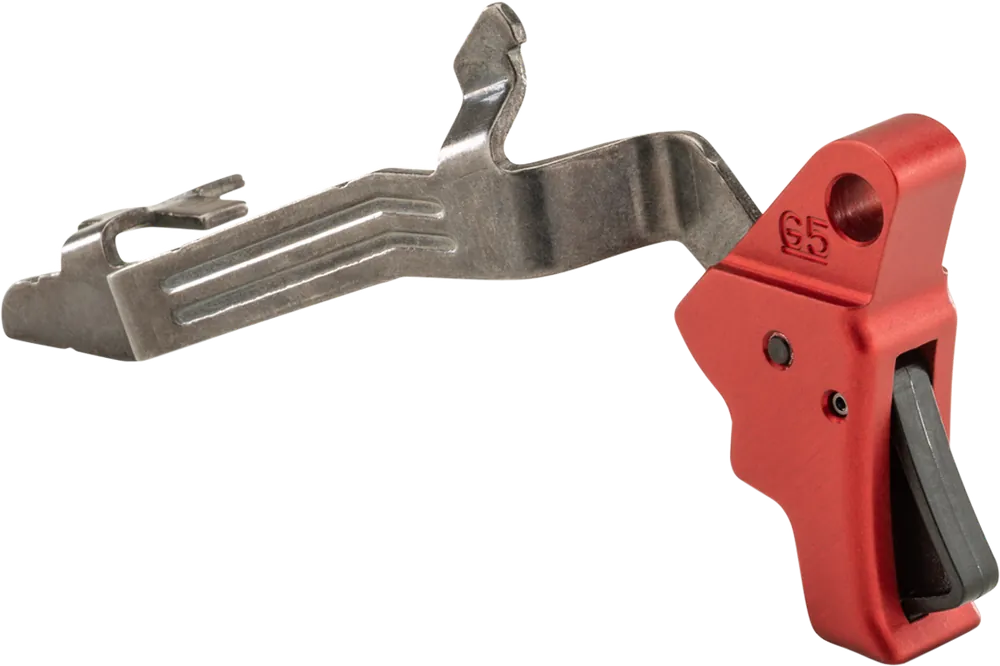 Apex Tactical Red Drop-In Trigger for Gen5 Glock Models 17/19/19x/26/34/45