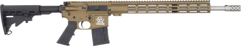 18" Stainless Steel Barrel Bronze GLFA AR15 .450 Bushmaster