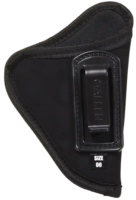 Allen 44600 IWB Conceal Carry Holster for Small/Medium Revolvers, Right Hand, Black Ultrasuede