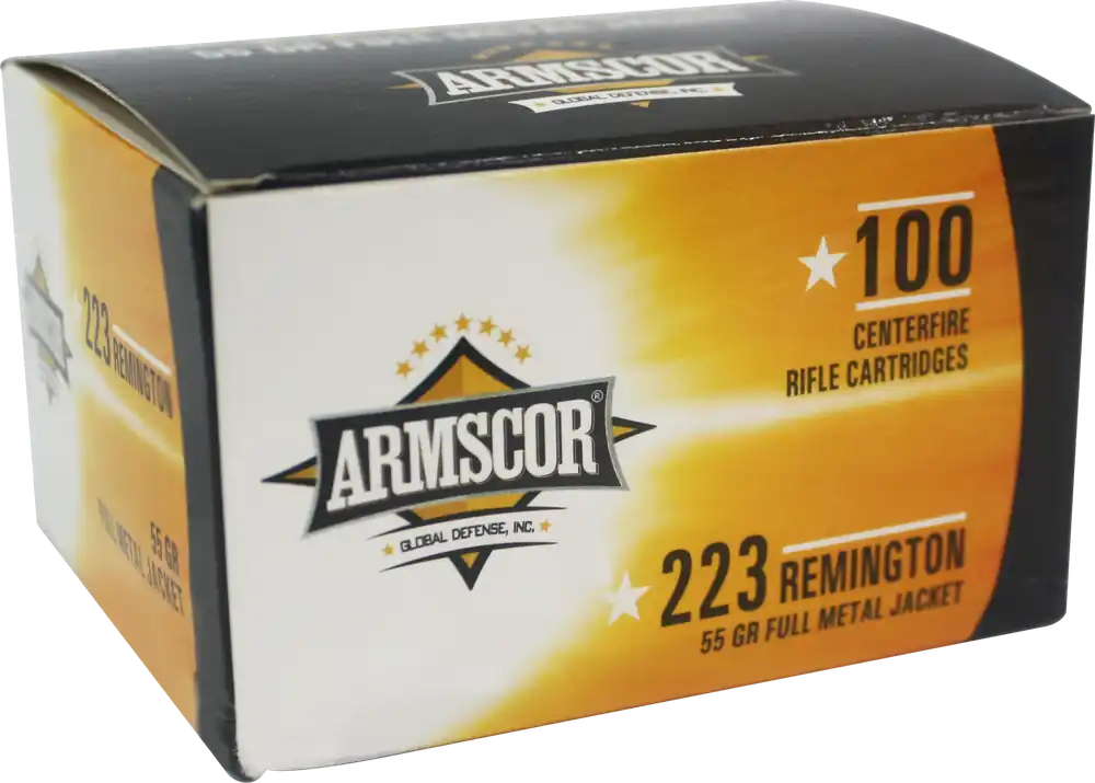 Armscor 50447 Precision Value Pack .223 Rem 55gr FMJ - 100RD 12BX/CS