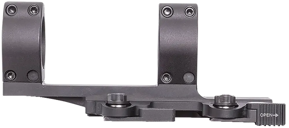 Larue Tactical LT20430 Black Aluminum 30mm Cantilever QD Scope Mount with Medium Rings