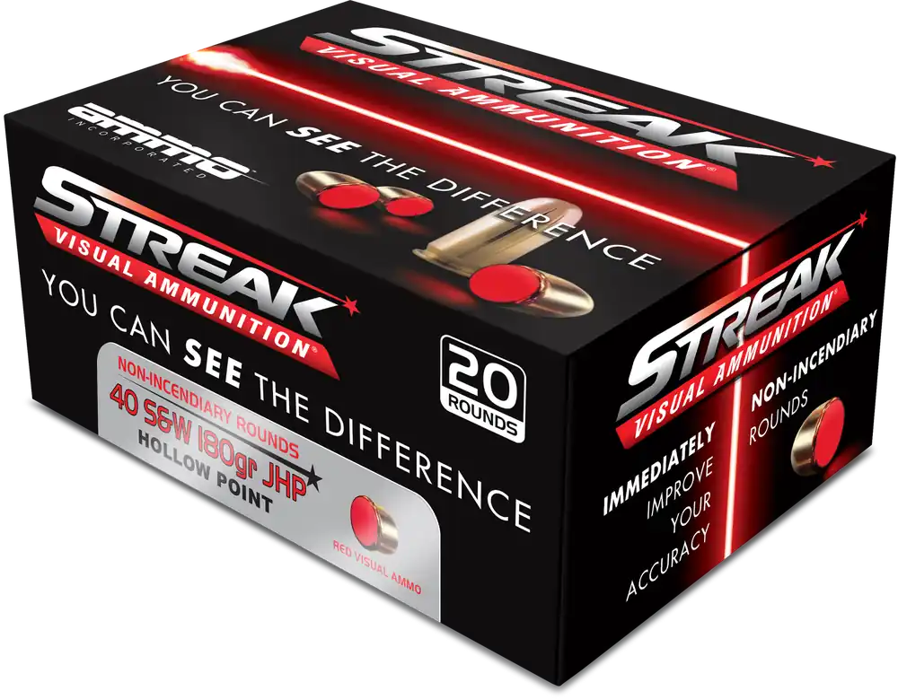 Ammo Inc 40S&W 180gr Red Streak JHP 20/Box
