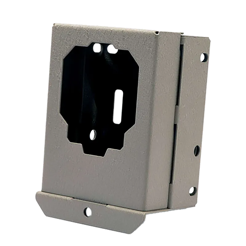 Stealth Cam Bear Security Box for Fusion/QS/QV/PX/GMAX/XV Series - Small Gray Steel