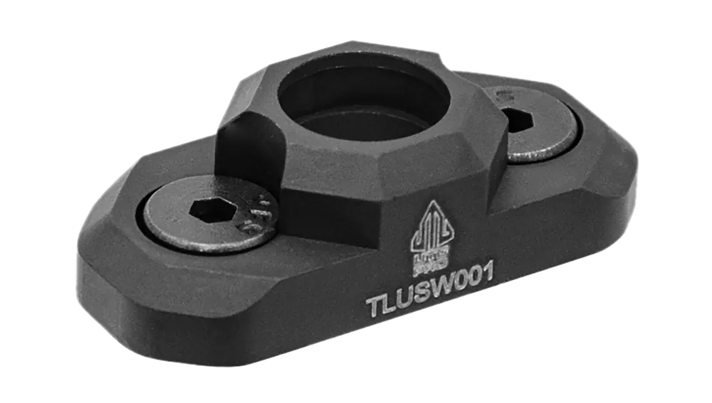 Leapers TLUSW001 Quick Detach Sling Swivel Adapter - Black Anodized Aluminum
