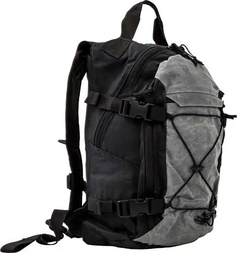 BLACK/GREY GHOST GEAR RETRO BAG