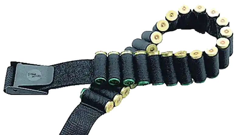 Uncle Mike's 88051 Black Nylon Shotgun Cartridge Belt - 25 Rounds, 50"