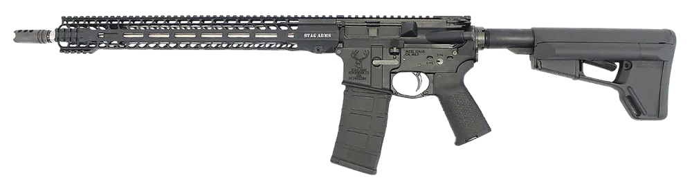 Stag Arms Stag 15 3Gun Elite 5.56 NATO 18" Left-Handed Rifle with Magpul Stock and Grip