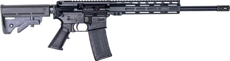 ATI Mil-Sport AR-15 223 Wylde 16" 1:8 10" M-LOK 30RD Mag Black