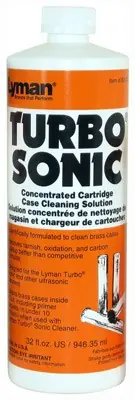 LYMAN Turbo Sonic Cleaning Solution 32oz Bottle - Case