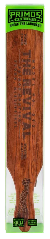 Primos PS262 Revival Box Call: Effective Turkey Attractor in Brown Wood