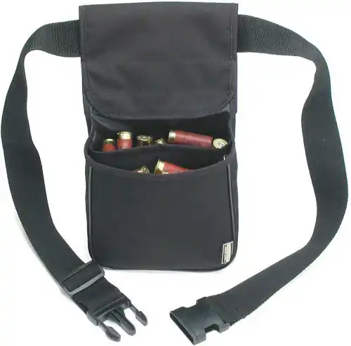 Black Nylon Drymate Shell Bag with Belt