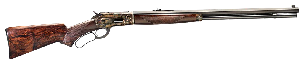 Davide Pedersoli 1886 Sporting Rifle .45-70 Gov, 26" Blued Octagon Barrel, Walnut Stock