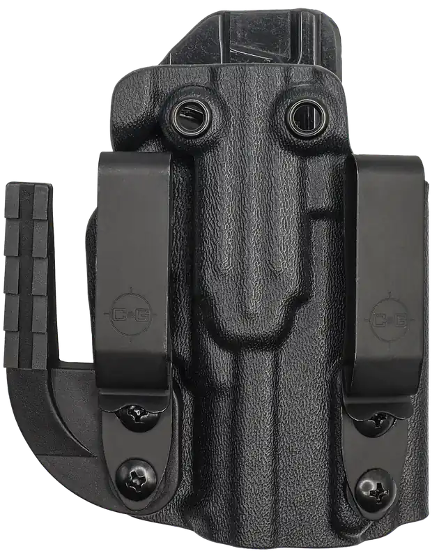 C&G Holsters Covert IWB Black Kydex Belt Clip for Sig P365