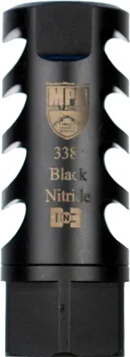 6.5mm Black MPA Muzzle Brake 5/8x24"